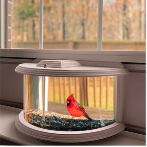 Window Bird Feeders for Viewing - 180° Clear View Bird Feeder decoration gift
